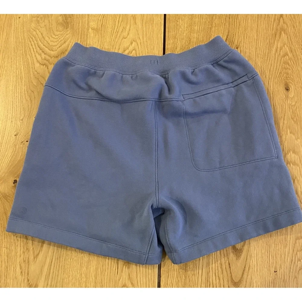 Lululemon Shorts Steady State XS Blue Sweat Shorts LM7BD4S